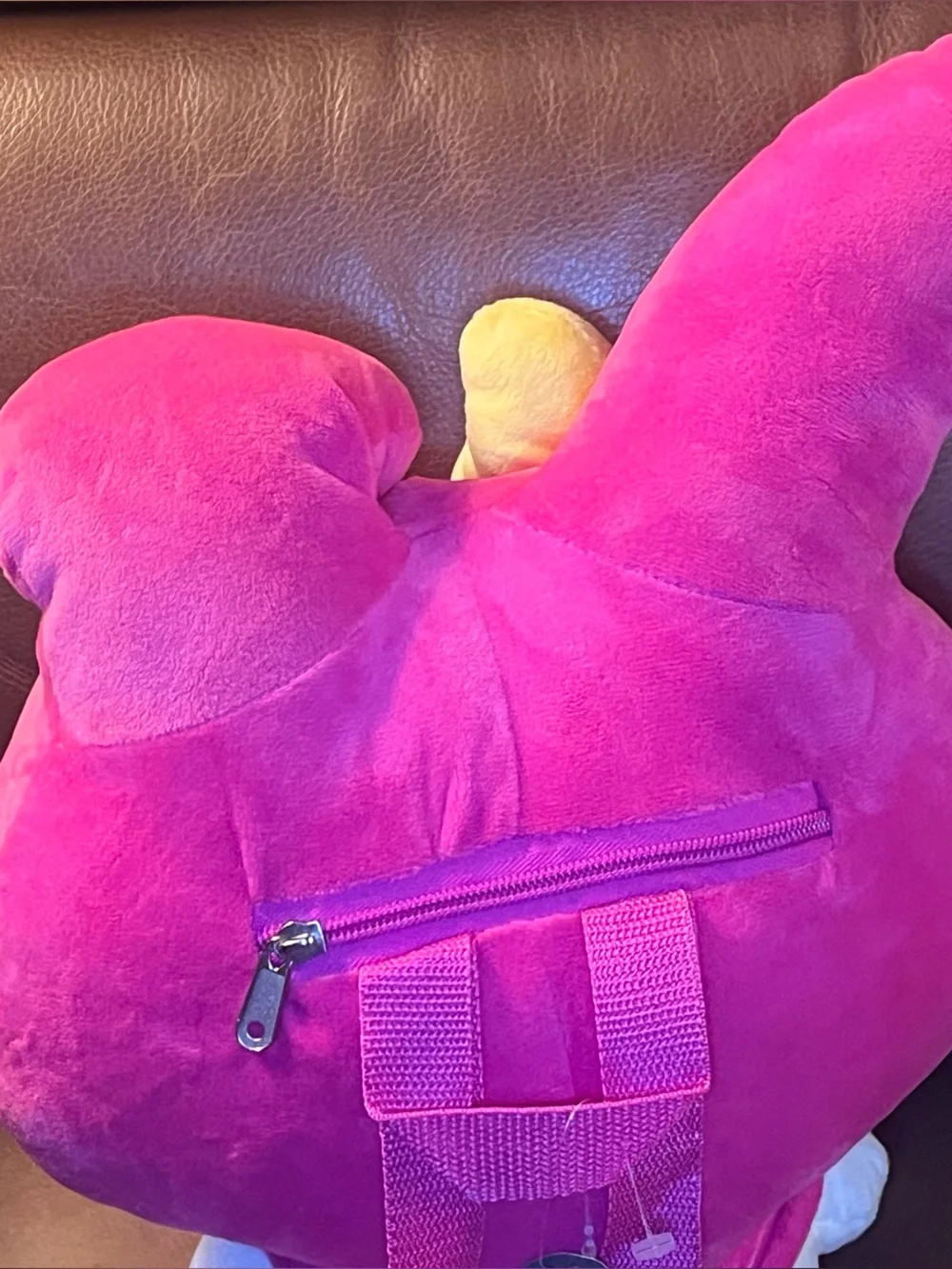Sanrio Hello Kitty & Friends My Melody Pink & Yellow Bow Plush Backpack NEW NWT